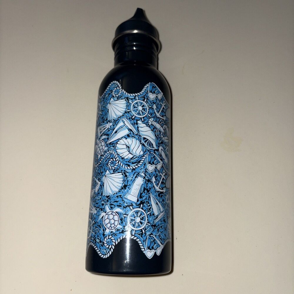 vera bradley Water Bottle Shore Enough Coastal Print
